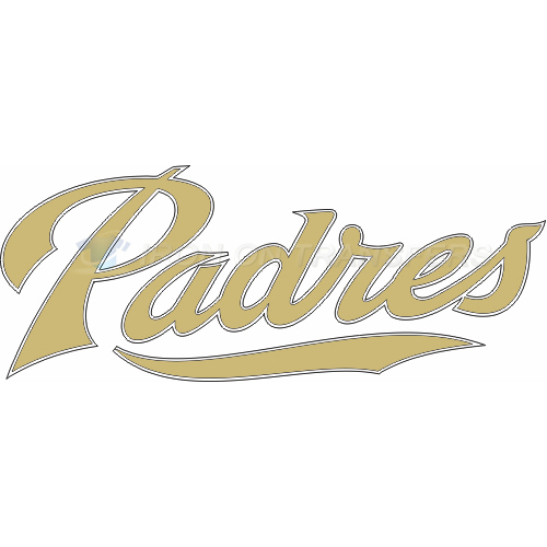 San Diego Padres Iron-on Stickers (Heat Transfers)NO.1870